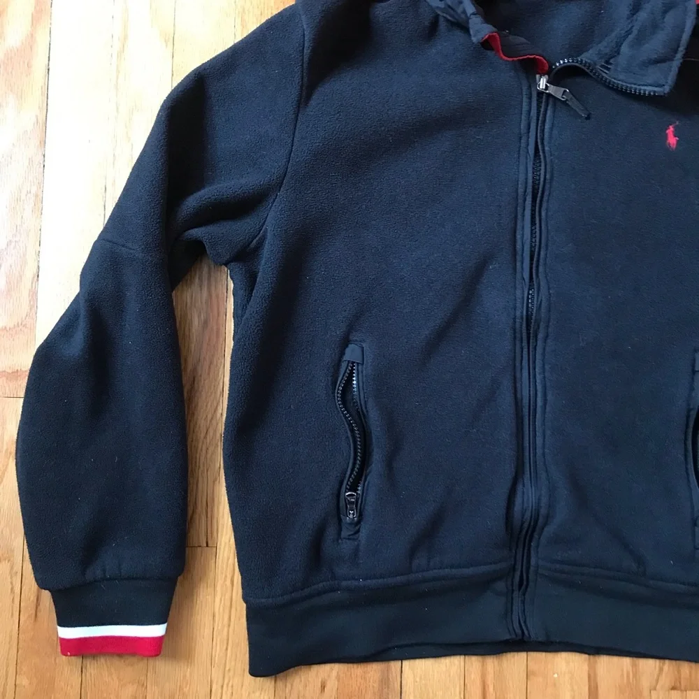 Polo by Ralph Lauren Black Fleece Full Zip Jacket XXL